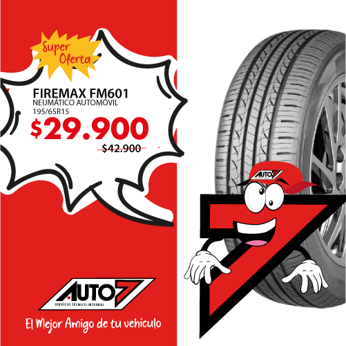 Auto7_Chillan's tweet image. 🚗Ofertas en neumáticos. Consulta por tu medida y te cotizamos de inmediato. #Auto7, el mejor amigo de tu vehículo. 🏁