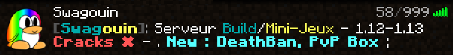 Swagouin's tweet photo. Rejoignez nous sur Swagouin ! :D
IP : https://t.co/KAW23Sctfw https://t.co/ZbLTh0OV3t