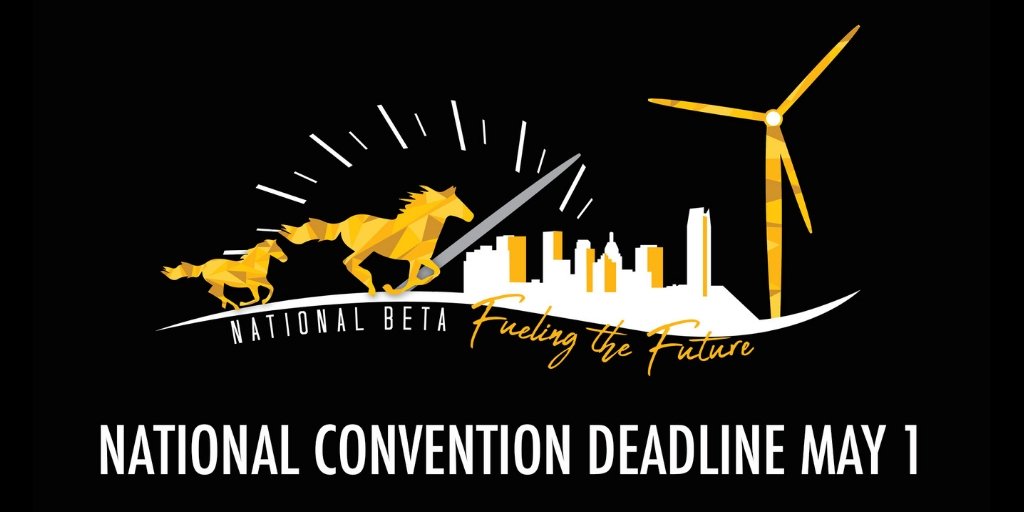 The National Convention deadline is FAST approaching! Be sure to register by May 1. Details can be found at: ow.ly/KufG30or8R5