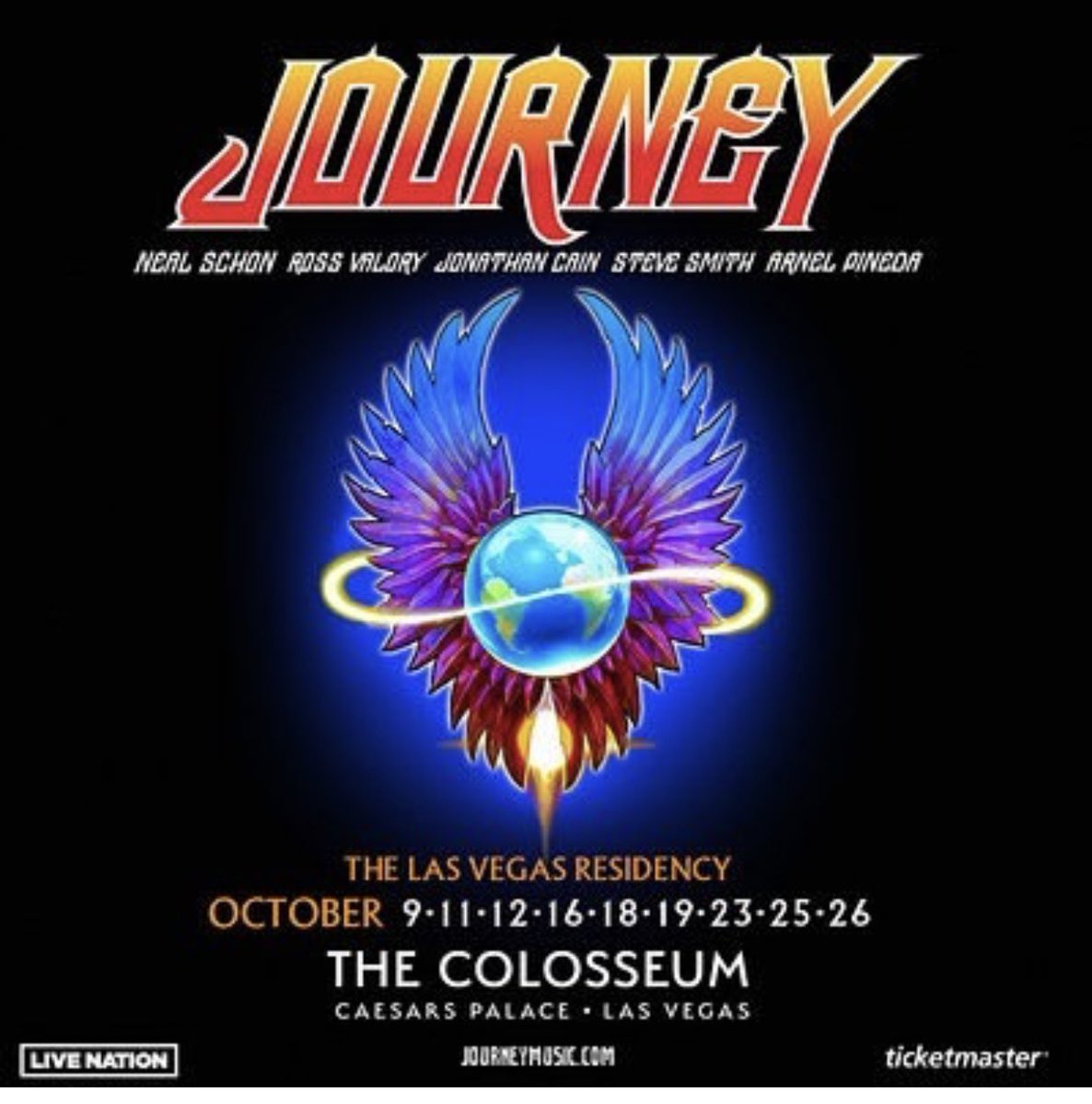 arnelpineda's tweet image. so who’s coming folks?
#JourneyInLasVegas @journeymusicofficial @jaegertanco @yulsession @cherrypineda79 #JourneyJunkies #LetsParty 🤟🤩