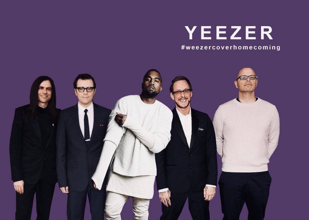 WeezerWest's tweet photo. @RiversCuomo Cover kanye. Make yeezer happen. https://t.co/kdRC93v4aI