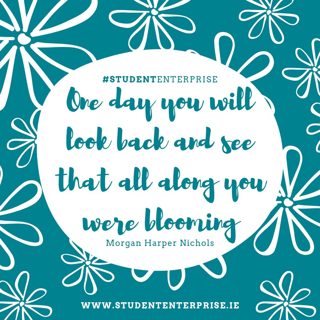 StudentEntProg's tweet image. One day you will look back and see that all along you were blooming! 😄

studententerprise.ie

#MondayMotivation #StudentEnterprise