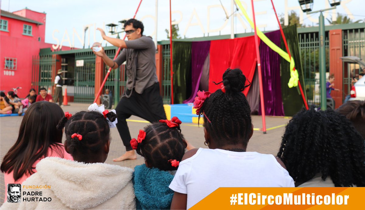 💒En nuestro #SantuarioPadreHurtado promovemos espacios de participación e inclusión para los barrios y habitantes de #EstacionCentral 🎪Lunes y Miércoles desde las 17:30 hrs. Escuela #ElCircoMulticolor junto a <a href="/Coreto_CS/">Coreto Circo Social</a> ¡Te esperamos en Av. Alberto Hurtado 1090!