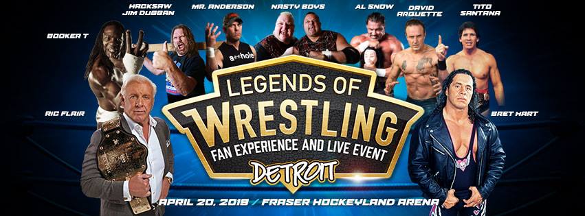 WrestlingInc's tweet photo. Contest time! Win TWO FREE VIP TICKETS to Legends Of Wrestling this Saturday in Detroit!

To play:

- Follow @WrestlingInc and @LGNDSofWRSTLNG
- RT this tweet
- Reply with who will win: Ken Anderson or David Arquette

Winner picked at random this Wednesday (4/17) at 3 pm CT! https://t.co/NTiJGgWQx8