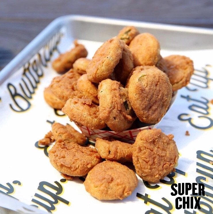 🚫🛌 DO NOT sleep on our fried pickles. 🚫🛌 

👇Has anyone tried em'?  Let us know? 👇