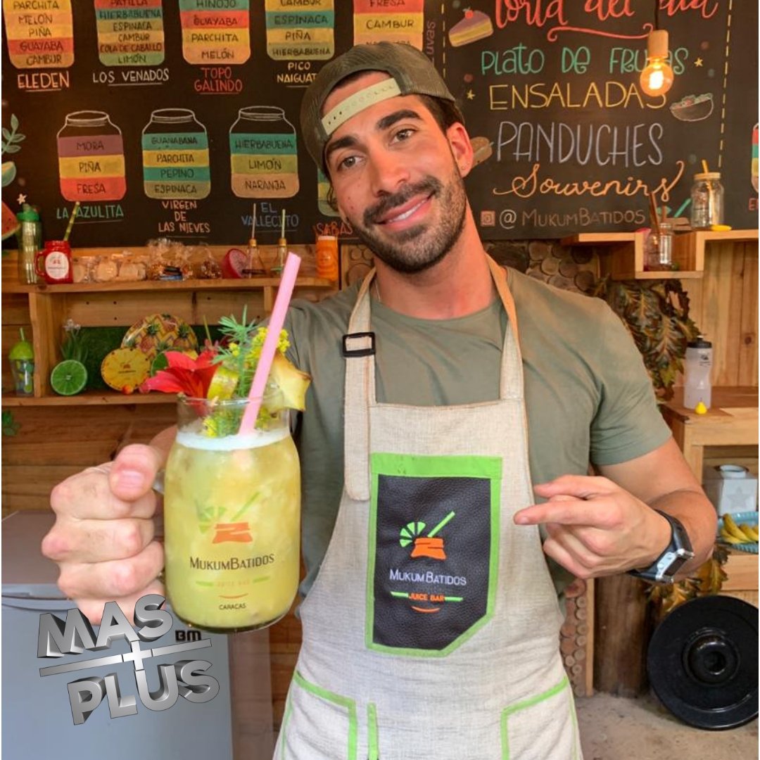 ¿Te gustan los lugares diferentes? Pues aquí tienes una buena opción en la ciudad de Caracas se trata de @Mukumbatidos. @AdriánLarat nos presente los detalles del Juice Bar de la ciudad ¡Imperdible!  #MasPlus desde las 04:00pmPT /07:00pm. ET 
-