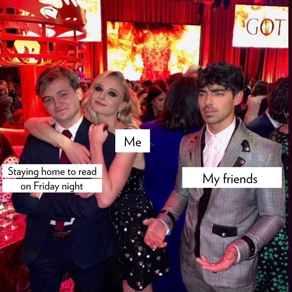 randomhouse's tweet photo. You know who you are. #RandomHouseMemes #GameofThrones https://t.co/91qqWspG22