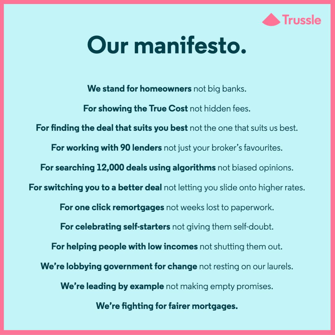 betterdotuk's tweet image. Today is the day 🥳 We’re proudly publishing our new manifesto 📝 Our commitment to making mortgages fairer for all. The industry is broken and we’re working hard to fix it 👍 Read more here: trus.sl/manifesto
#FightingForFairerMortgages