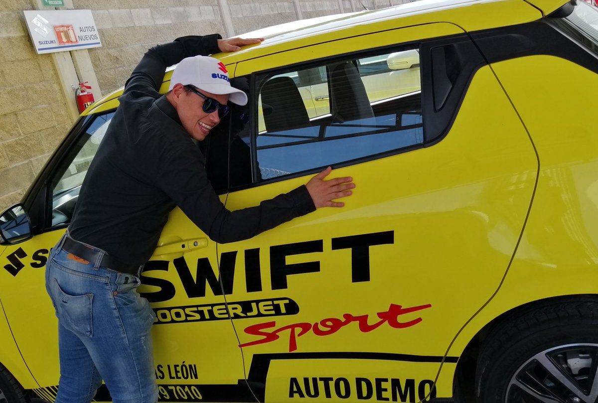 ismaelfaisal's tweet photo. Ya sentíamos que nos amábamos durisimo, que difícil fue separarnos.
Gran experiencia correr esta super nave de @SuzukiPalmas__ #swiftsport2019 https://t.co/HqxneMW1C6