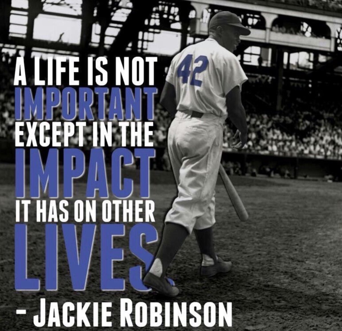 BasebaIILegend's tweet photo. #JackieRobinsonDay 👏🏼⚾️ https://t.co/onslKNMwkZ