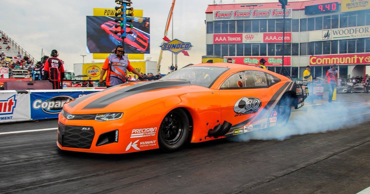 nhrapromodified's tweet photo. The Q80 Racing Team was the #QuickDriveRacing No. 1 qualifier at the #SpringNats with a 5.731 during qualifying! 

#NHRA #RPM #RealProMod #ProMod https://t.co/3EYkRWOeKT