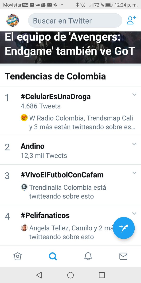 RadioPlaneta969's tweet photo. #PeliFanaticos es tendencia en Colombia!!

Gracias oyentes por participar..

Qué viva el cine!! https://t.co/RVjtyknba5
