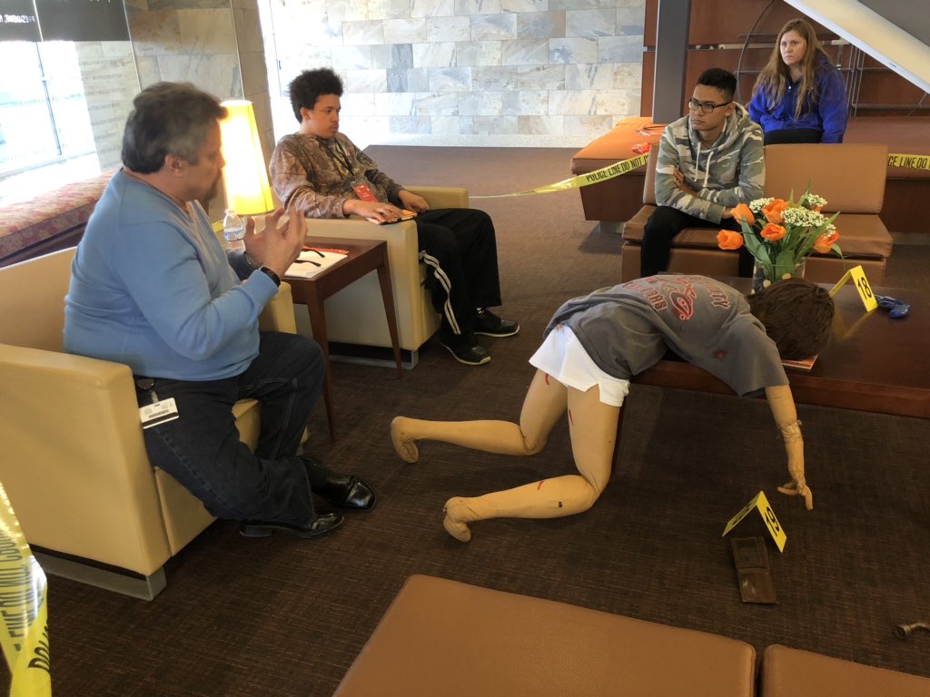 Tech_Admissions's tweet photo. Criminal Justice session with Professor Lombardo! #SelectTech2019 https://t.co/QzSod5CAvh