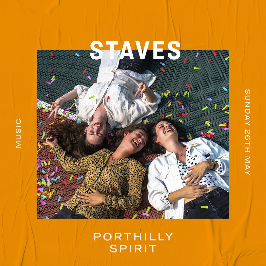 Another super exciting addition to our growing music line up is the magnificent <a href="/thestaves/">The Staves</a>. They will be bringing their silken voices and angelic sibling harmonies to our main stage on Sunday for their first festival outing this summer!