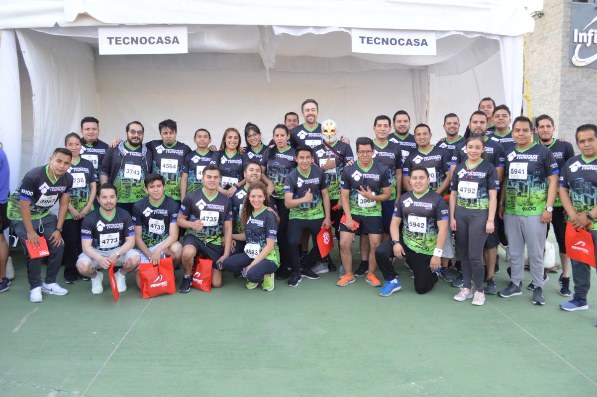 GrupoTecnocasa's tweet photo. La semana pasada participamos en corporate run 5k, ¡Felicidades a los participantes! #CorporateRun https://t.co/12RpewUIqA