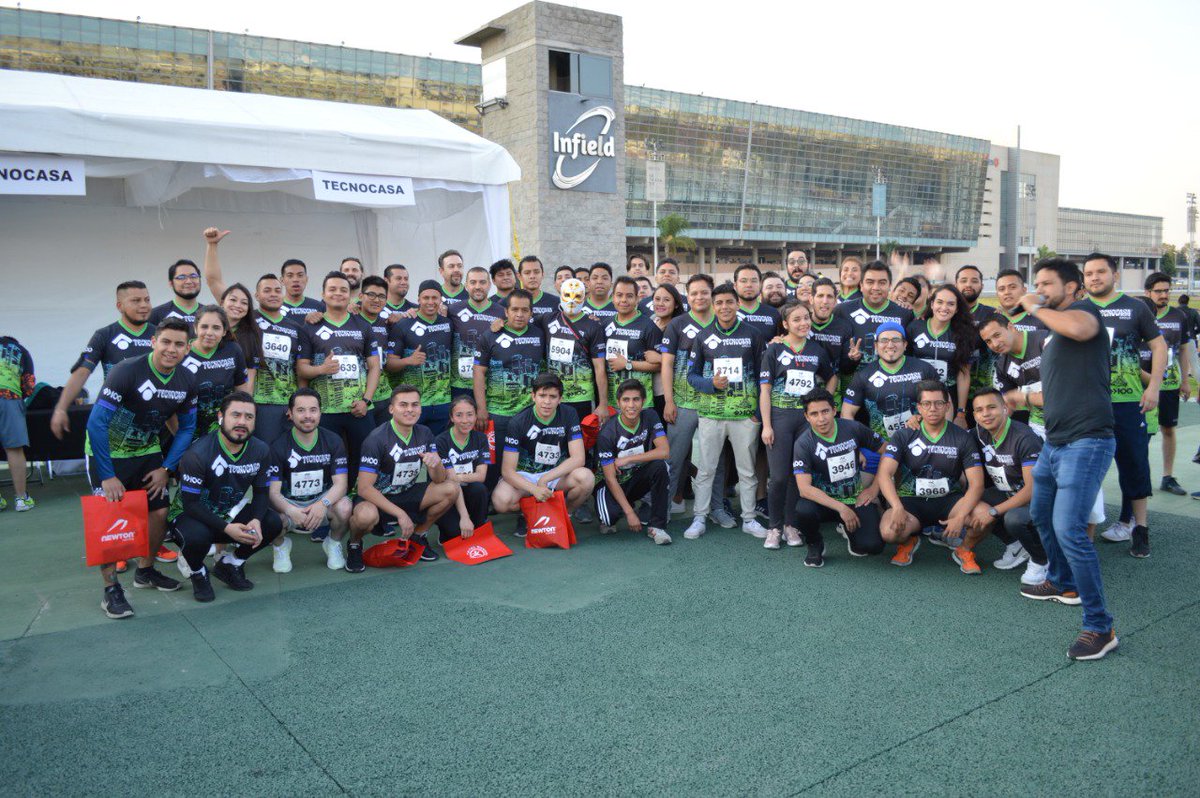 GrupoTecnocasa's tweet photo. La semana pasada participamos en corporate run 5k, ¡Felicidades a los participantes! #CorporateRun https://t.co/12RpewUIqA