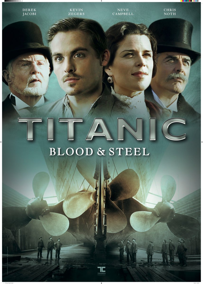 WindmillLaneVFX's tweet photo. Today is the 107th anniversary of the sinking of the RMS Titanic. 'Titanic: Blood and Steel' a 12 part series about the construction of the Titanic was edited and graded here in @windmilllaneltd with VFX done by @windmilllanevfx.  Vfx breakdown link here: https://t.co/NkAbdGcHKs https://t.co/EffbEim5QV