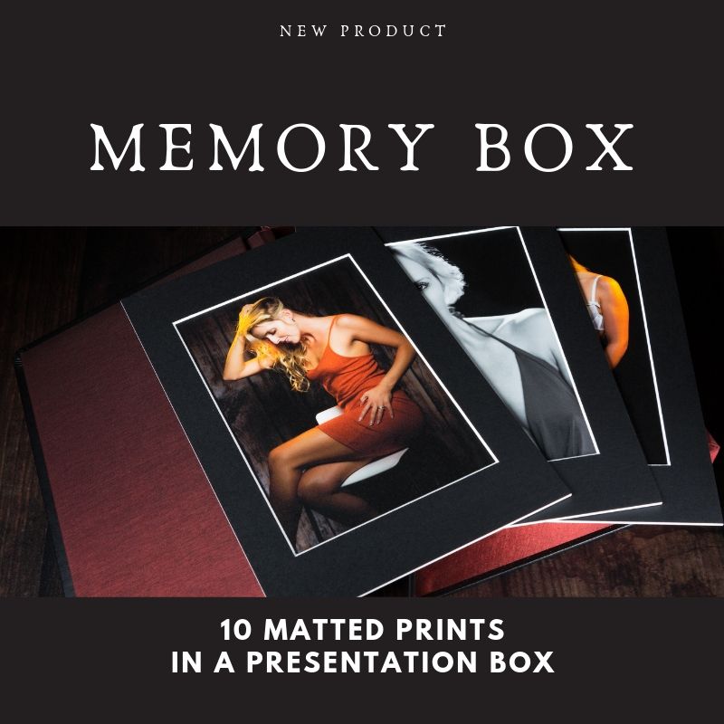 New product to compliment your shoot, the Memory Box, 10 Matted Prints in a lovely Black and Red Shimmer Presentation Box......⠀
⠀
#photoshoot #memories #prints #fashion #boudoir #photooxfordshire
