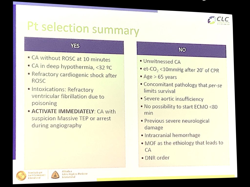 M Velia Antonini (@foamecmo) on Twitter photo Key notes/pt selection for #ECPR Agliati R <a href="/unidadecmoclc/">UNIDADECMOCLC</a> @cliniclascondes at #EuroELSO2019: consider early to improve neuro-outcome, focus on event witnessed/reversible, NO/LOW flow times, BLS (mechanical compression?): #ECMO is a teamwork! <a href="/ElsoLatam/">ELSO LATAM</a> @ecmoed #ECMOCLC #ELSO19 Key notes/pt selection for #ECPR Agliati R <a href="/unidadecmoclc/">UNIDADECMOCLC</a> @cliniclascondes at #EuroELSO2019: consider early to improve neuro-outcome, focus on event witnessed/reversible, NO/LOW flow times, BLS (mechanical compression?): #ECMO is a teamwork! <a href="/ElsoLatam/">ELSO LATAM</a> @ecmoed #ECMOCLC #ELSO19