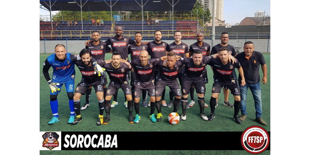 Erickfutsal's tweet photo. Empate em 1 x 1 marcou a estréia da equipe Magnus/Sorocaba no Paulista de Fut7. https://t.co/Xllzm8Xsjm