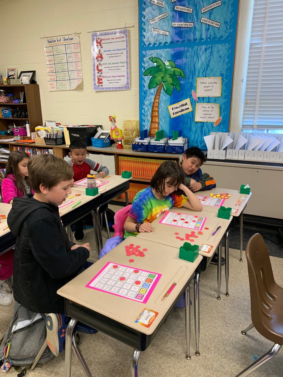 ⁦<a href="/Hillcrest_BCPS/">Hillcrest Elementary</a>⁩ playing smart Bingo practicing test taking tips to reduce test anxiety ⁦<a href="/BCPScounseling/">BCPSSchoolCounseling</a>⁩