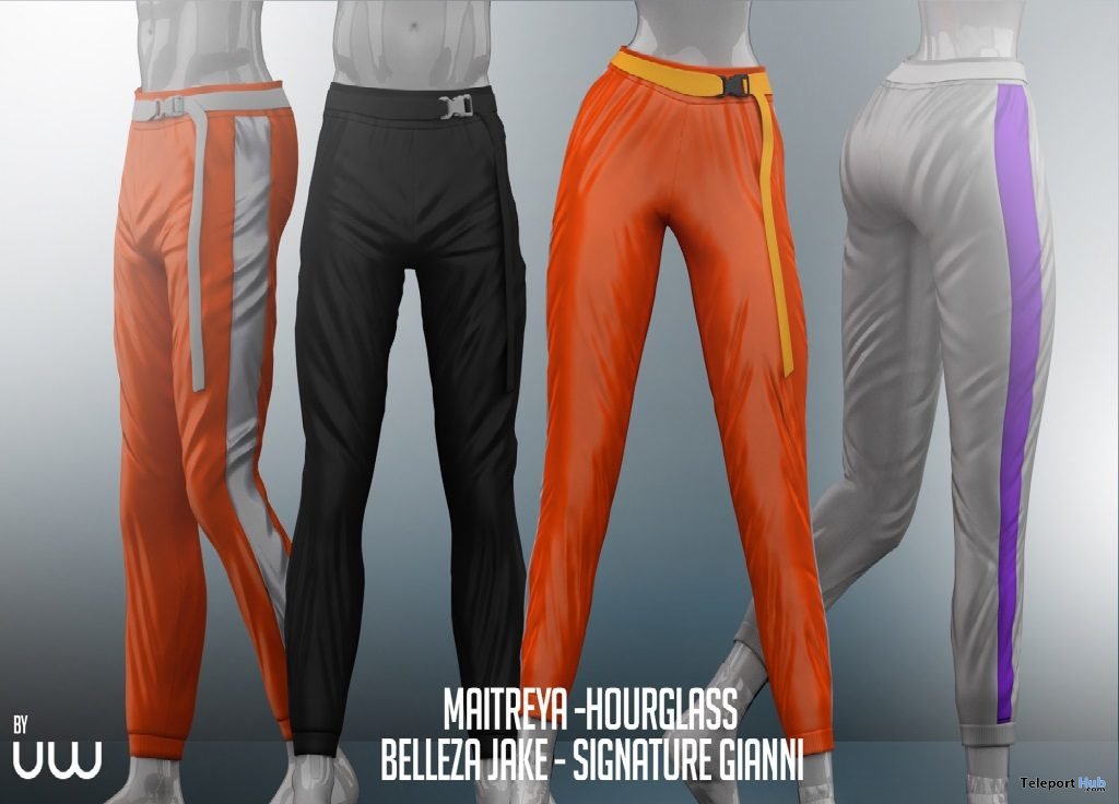 TeleportHub's tweet photo. Glow Pant Unisex UniK Event April 2019 Group Gift by Uniwaii - Teleport Hub - Second Life Freebies - https://t.co/hKmy8wz22O https://t.co/QpiWXud92S