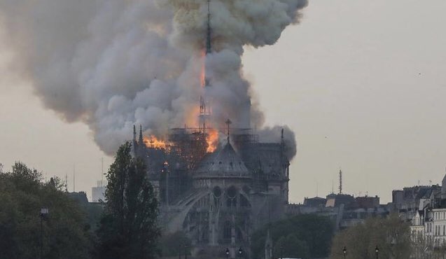 myrtamerlino's tweet photo. Amo Parigi. Le fiamme di #NotreDame mi scuotono profondamente e mi auguro si riesca a spegnere in fretta. Sono immagini drammatiche. Un abbraccio a Parigi e alla Francia intera! https://t.co/xrETwjaAzO