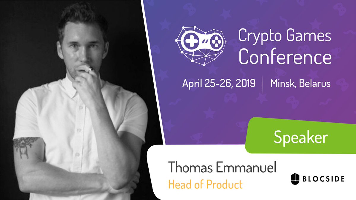 temmanuel's tweet image. Join me in Minsk, Belarus to talk about how we may bridge industries through the hyper-utility of digital assets! #hyperutility #digitalassets #blockchain - cryptogames.events