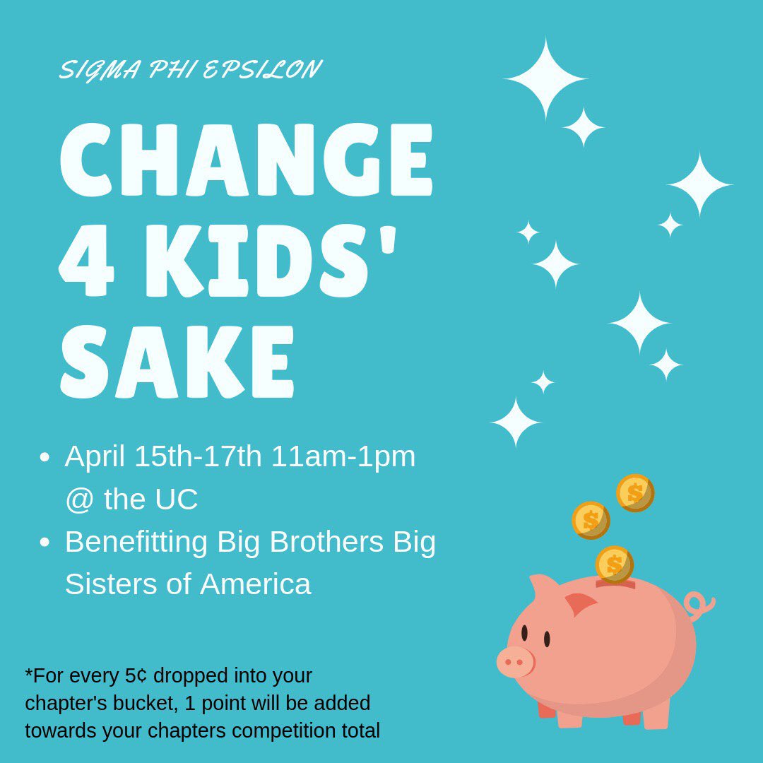 Come by and see us in the UC, until Wednesday! Any donations will be greatly appreciated, and points will be tallied accordingly! #SK4S