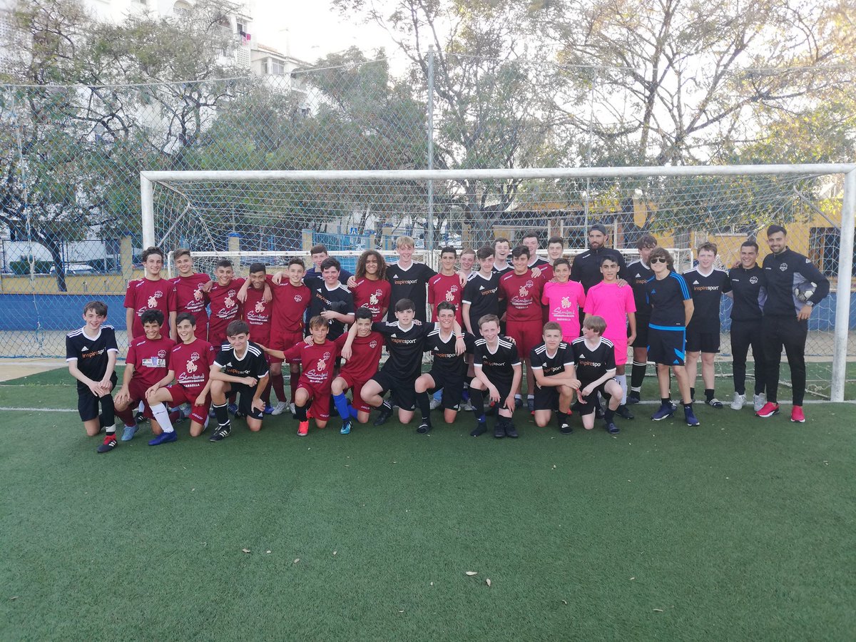 FhspeM's tweet photo. What a performance by the year 10's. Beaten 2-1 by a Division 1 Andulicia team #incredibleeffort @FhspeM @FormbyHigh @FHSPEDepartment https://t.co/QtcWxJSaDt