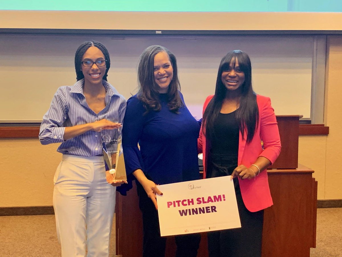 enigsu's tweet photo. @GeorgiaStateU students Chante' Knox &amp; Dia Davis of @delivher competed against 25 teams in the @SchulzeSchool #eFest2019 Pitch Slam in Minneapolis this past weekend &amp; won $75,000 as the Grand Champion! That's #entrepreneurship #TheStateWay! #ENIGSU #GeorgiaState #RobinsonCollege https://t.co/HXktIxXwJI