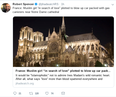 RVAwonk's tweet photo. The fire at Notre Dame Cathedral is still ongoing, and far-right conspiracy theory Twitter is already conspiracy theorizing about the cause. Authorities have said the fire was started unintentionally due to construction at the site. #NotreDame https://t.co/1Mu6HXNLnY