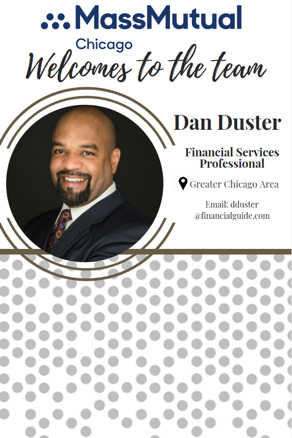 MassMutualChi's tweet photo. Welcome to the team Dan Duster we're so lucky to have you!
#MMChi #Growth #LiveMutual https://t.co/I9j1M1U6PO