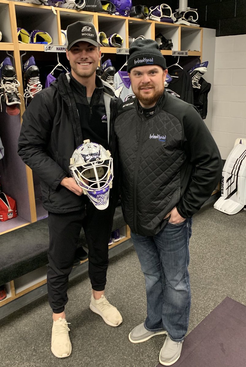 Would like to thank the <a href="/NiagaraMHKY/">Niagara University Men's Hockey</a> and <a href="/Equip_NiagaraU/">NiagaraU_Equip</a> for the great hospitality today. Always great to put faces to names and voices. Until next time!!! #NoWhiteBuckets #HHdFamily #Sake