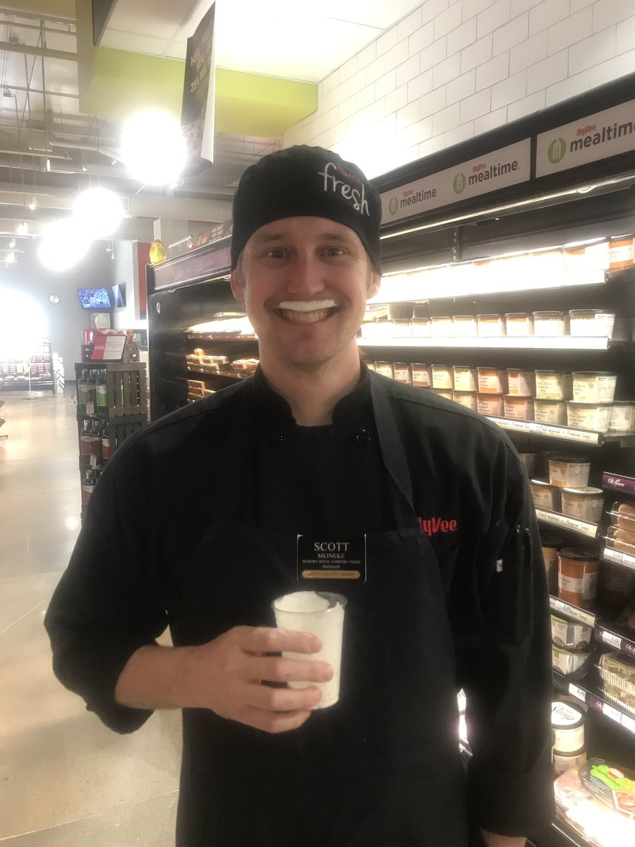 FourthCourtHV's tweet photo. Are you even from the #midwest if you don’t love #ranch ? New at your Fourth + Court Hy-Vee #homemaderanch just as served in the Market Grille! #ranchstache #ranchlover #howdoyouranch https://t.co/bMC3ZfMM3t