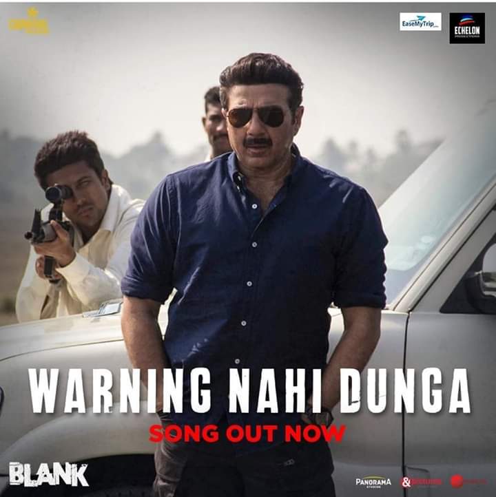 Pankajjat713's tweet photo. Phir se aa gaya hai sher 
Check out #BLANK Movie 1st Song
#WarningNahiDunga With Dialogues 
Link is here👇
https://t.co/qDunmmo6X7 https://t.co/lBttJ1hc7O