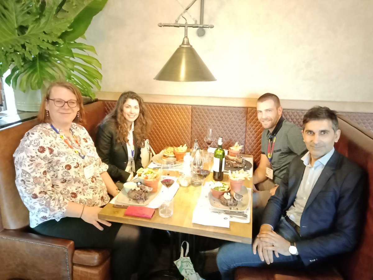 Enjoying South African food &amp; wine in good company, after a great first day of science at #APME2019! <a href="/polymerreaction/">byebye</a> <a href="/AthinaAnastasa1/">Athina Anastasaki</a> <a href="/DGigmes/">Didier Gigmes</a>
