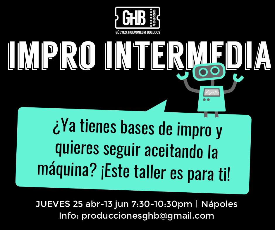 GHBProducciones's tweet photo. Empezamos pronto!! Para aquell@s que quieren conocer a profundidad el formato de "Match" de impro.
#tomaimpro
#Teatro #Impro #Talleres @GHBProducciones @palicleta  @JoseKlauer @OphCourse @palicleta @LowyAlma @alixpin @Socialcolibri https://t.co/dRqtoJaFhV https://t.co/K21dFZa8fI https://t.co/SdFwB50rVh