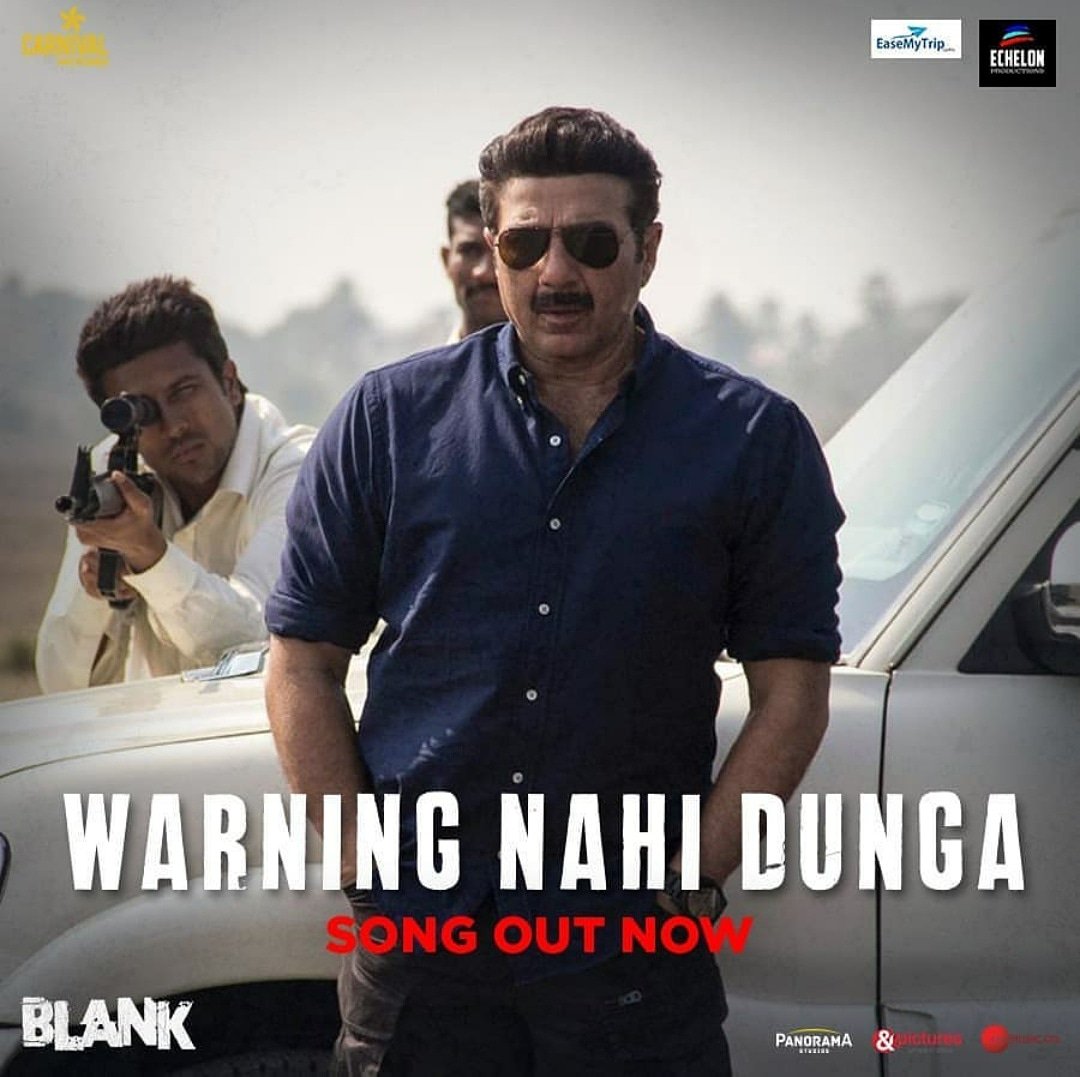 Box_Office_BO's tweet photo. #WarningNahiDunga song from #blank is out now.. Watch it on YouTube.. https://t.co/UPn0ZnYyHQ