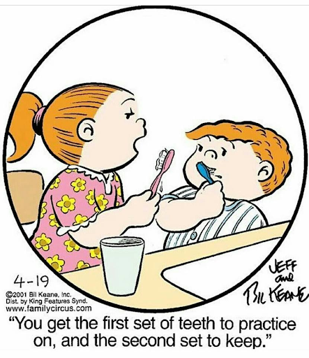 Practice makes perfect.