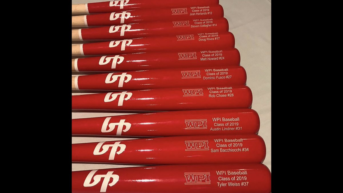 BPBats's tweet photo. WPI Senior Day #bpbats #trophybat https://t.co/Gn6gaGTnSm
