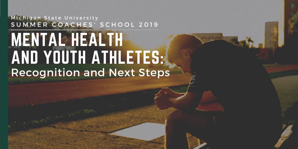 YouthSportsMSU's tweet photo. Mental health issues are on the rise for this generation of young athletes. At our Summer Coaches’ School you can learn how to recognizing the signs of mental health issues and the next steps to take as a coach. #SCSMSU
Register and learn more at: https://t.co/T4ospqfvKq https://t.co/keIpQHa2Z2