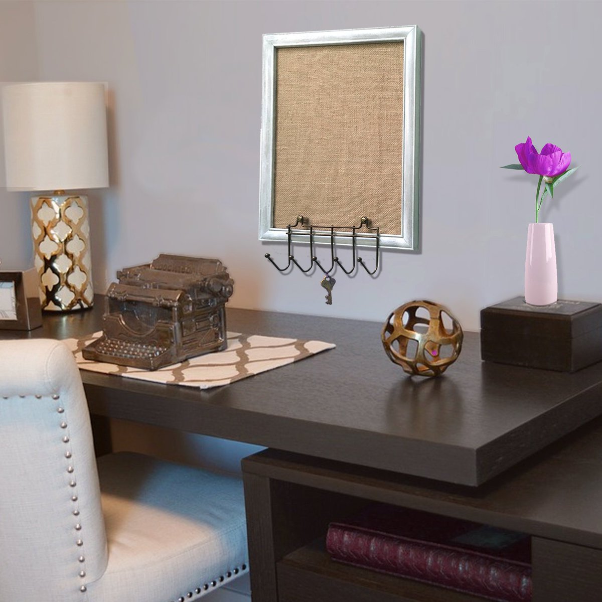 New Listing in my #etsyshop: White Memo Board with hooks. 
Stylish and practical for your entryway or office!

#homeofficeideas #farmhousestyle #burlapboards #memoryboards #etsycanada #etsybc #etsyhomedecor #decorativememoboard #entrywayideas #buyhandmade