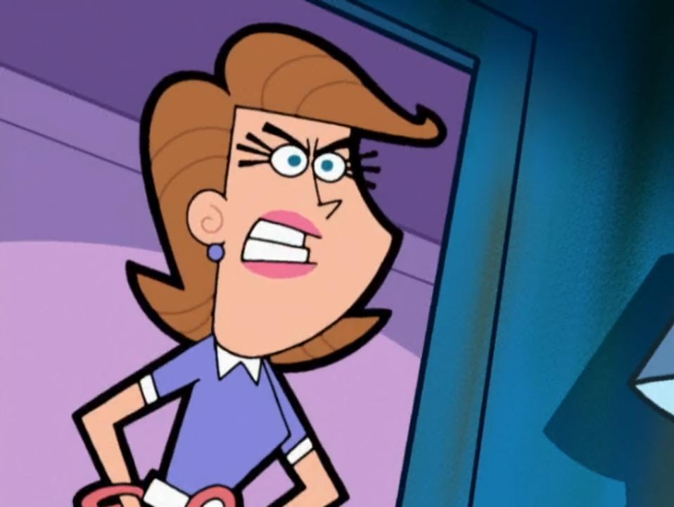 “Screenshots of Mrs. Turner from The Fairly OddParents. 