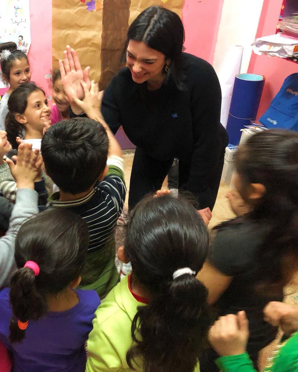 We 💙 this!

Thank you for joining us in #Lebanon @dualipa and shining a light on our work to protect refugee children. #AChildIsAChild no matter what.
