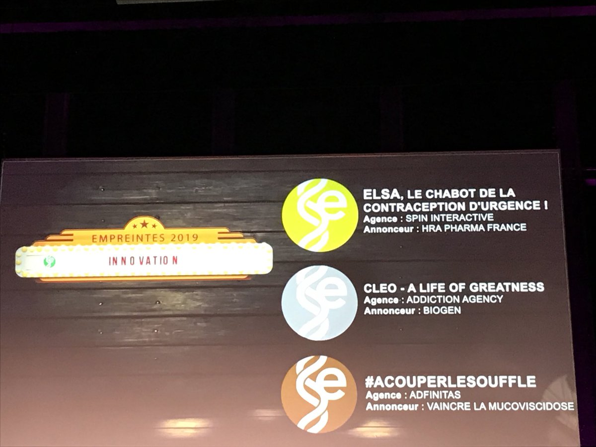DelphineCaroff's tweet image. Et c’est de l’argent 🥈pour Cleo au prix #empreintes2019 @biogen l’app qui accompagne au quotidien les patients atteints de #sep #achaquejoursesvictoires 👏👏👏