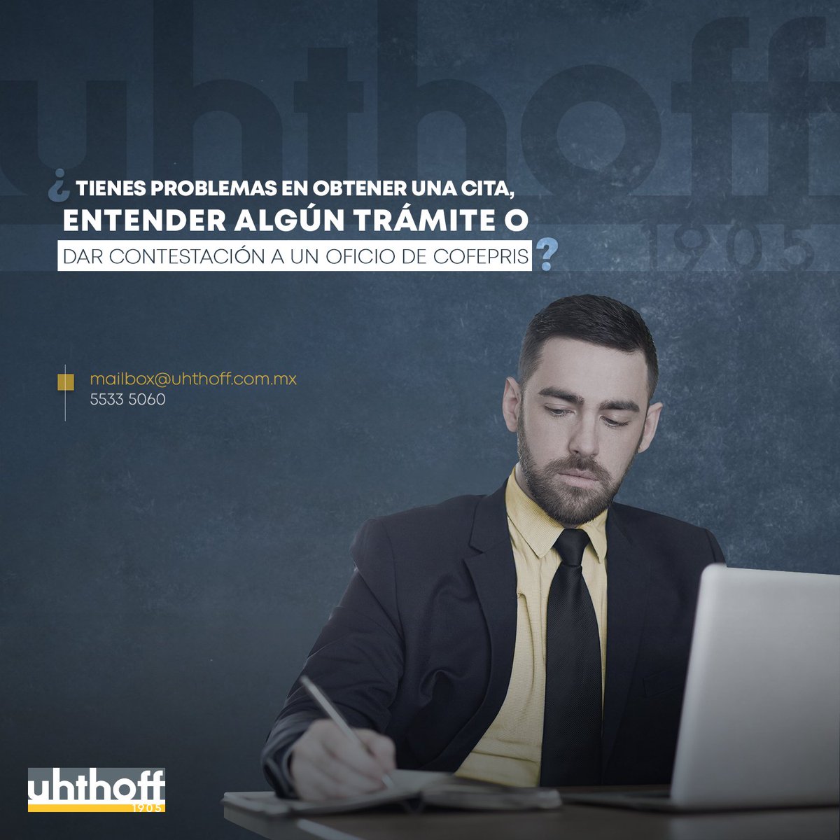 En Uhthoff contamos con amplia experiencia para atender estas necesidades en las industrias relacionadas con bebidas alcohólicas, alimentos, cosméticos, suplementos alimenticios y medicamentos. Asesórate con nosotros, llámanos al 52(55) 5533 5060 
#Uhthoff #ExperienciaLegal