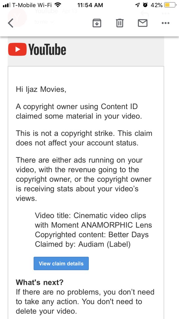 Audiam copyright claim