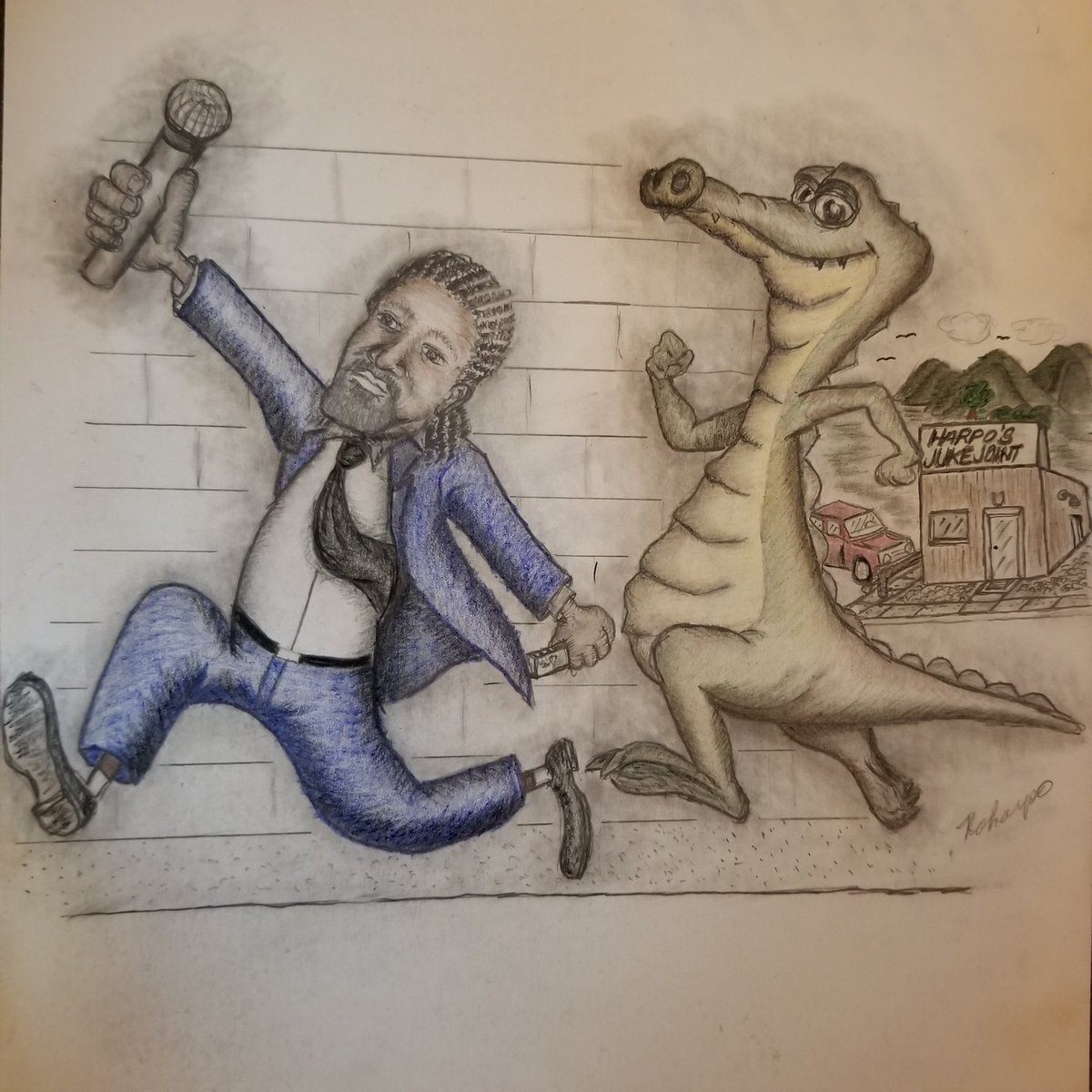 roharpo's tweet photo. YOU BETTER RUN BEFORE YOU GET CAUGHT: Roharpo The Bluesman new single soon to be released https://t.co/8QVizt8m93