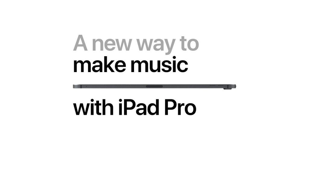 MobileFreeUK's tweet photo. iPad Pro — A new way to make music — Apple https://t.co/eNWWOBa7gO https://t.co/tenq4dH6U8
